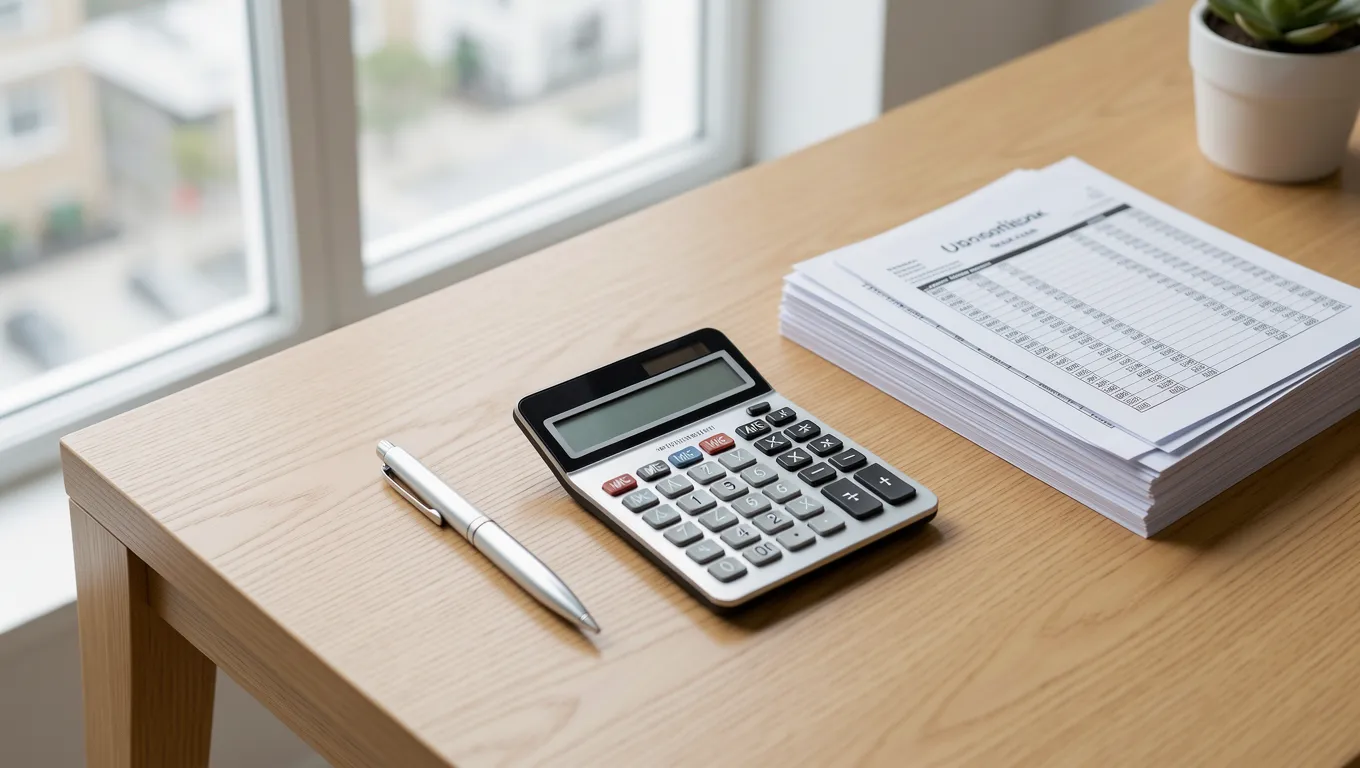 Financial tools for calculating loan interest rates and payments
