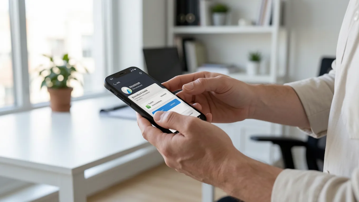 Using a mobile device to apply for no credit check personal loans