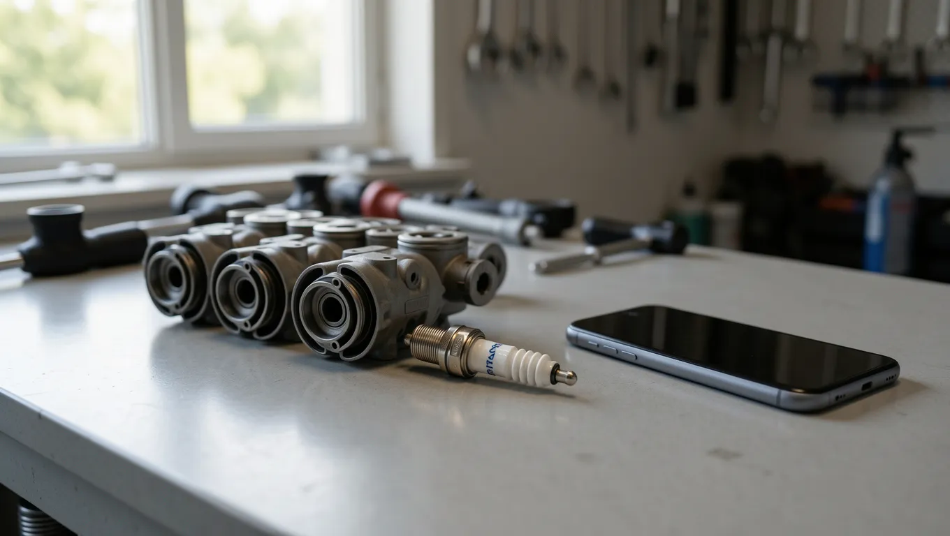 Car maintenance parts used for financing small personal loans online